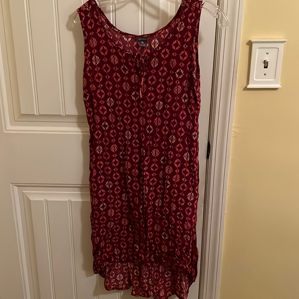 Eddie Bauer hi-lo sundress, petite 8